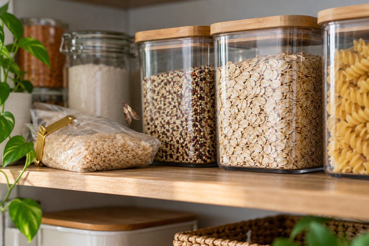 Editorial guide image for Pantry Pests: Identification, Cleanup, and Food Storage