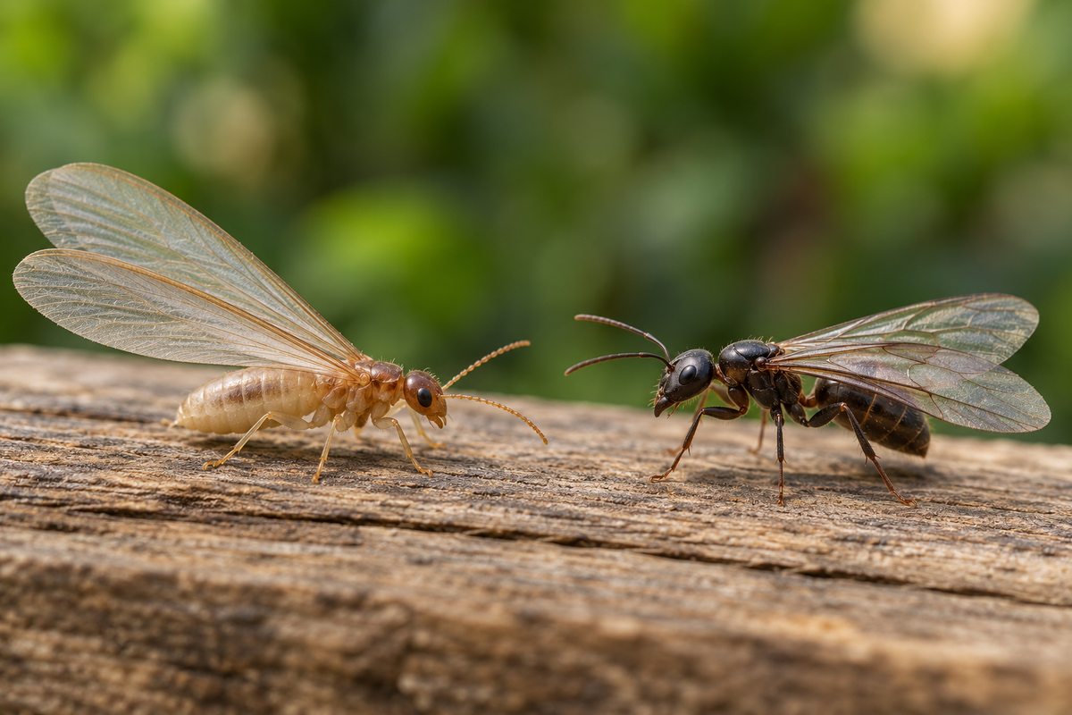 Editorial guide image for Termite Swarmers or Flying Ants? How to Tell the Difference